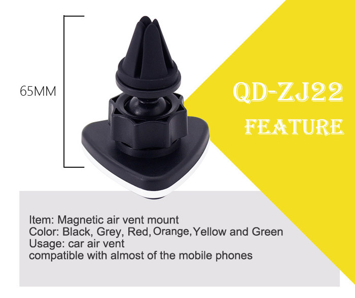 Triangle Magnetic Car Mount Holder Qidian New