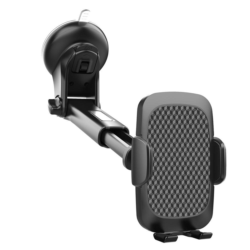 Cell Phone Mount Truck Stand Telescopic Arm Car Phone Holder