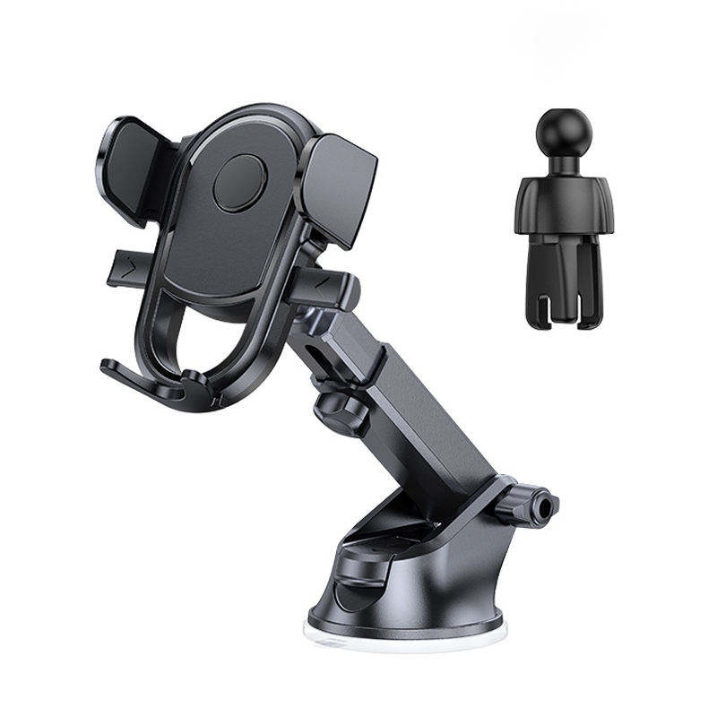 2 in 1 Sticky Suction Cup Base Dashboard Car Mount and Air Vent Mobile Phone Holder