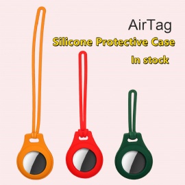 Airtags Locator Tracker Cover With Silicone Straps