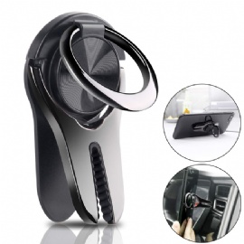 Multifunctional 2 in 1 Ring Phone Holder Car Air Vent Mount