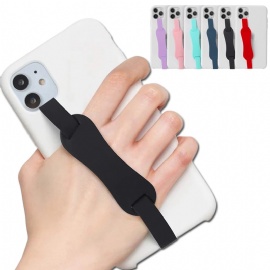 Upgraded Silicone Phone Loop Finger Strap Band For Phone Case