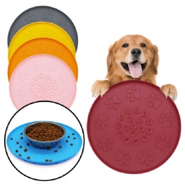 Silicone Pet Food Placemat for Dogs and Cats