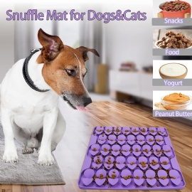 Food Grade Silicone Slow Feeder Snuffle Mat with Suction Cups