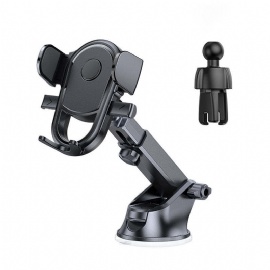 2 in 1 Sticky Suction Cup Base Dashboard Car Mount and Air Vent Mobile Phone Holder