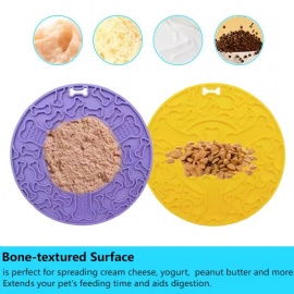 Silicone Slow Feeder Dog Cat Food Lick Mat